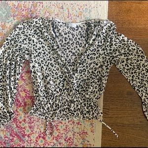 Zara silk long sleeve